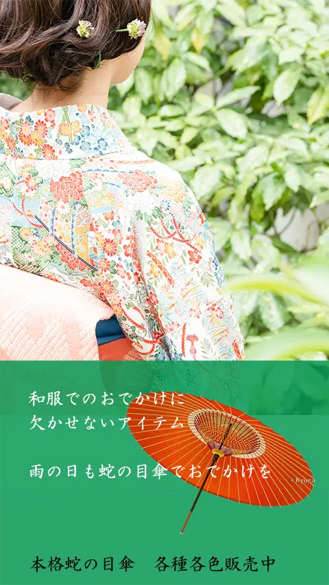 蛇の目傘　ページ