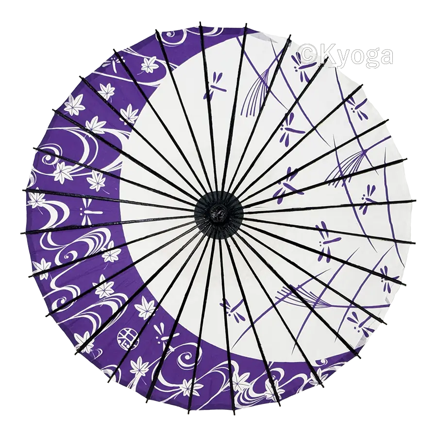 唐傘(直径約81cm)　夕焼け小焼け　紫