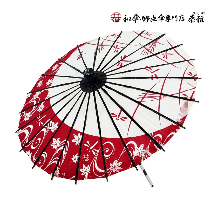 唐傘こども用傘　夕焼け小焼け　赤